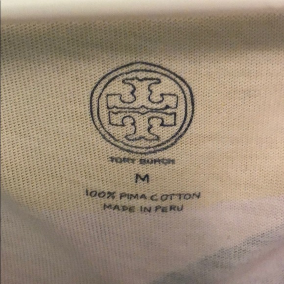 TORY BURCH Kimberly Red Canyon T-Shirt Dress, Med - Picture 4 of 5